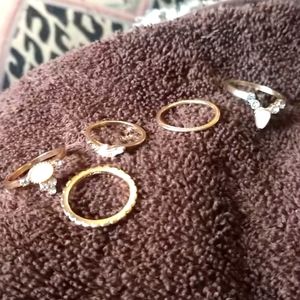 CUTE RING LOT GOLD